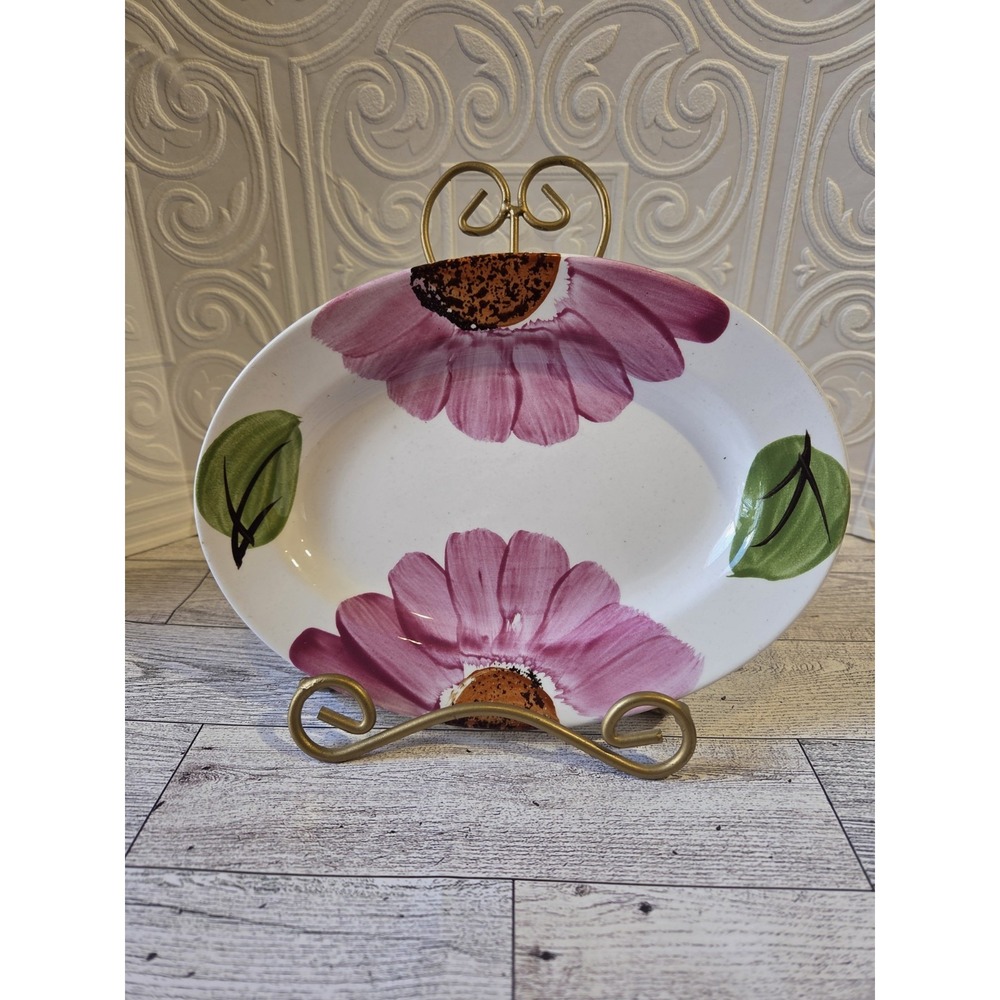 Vintage Handpainted Ironstone Made In Japan Small Platter